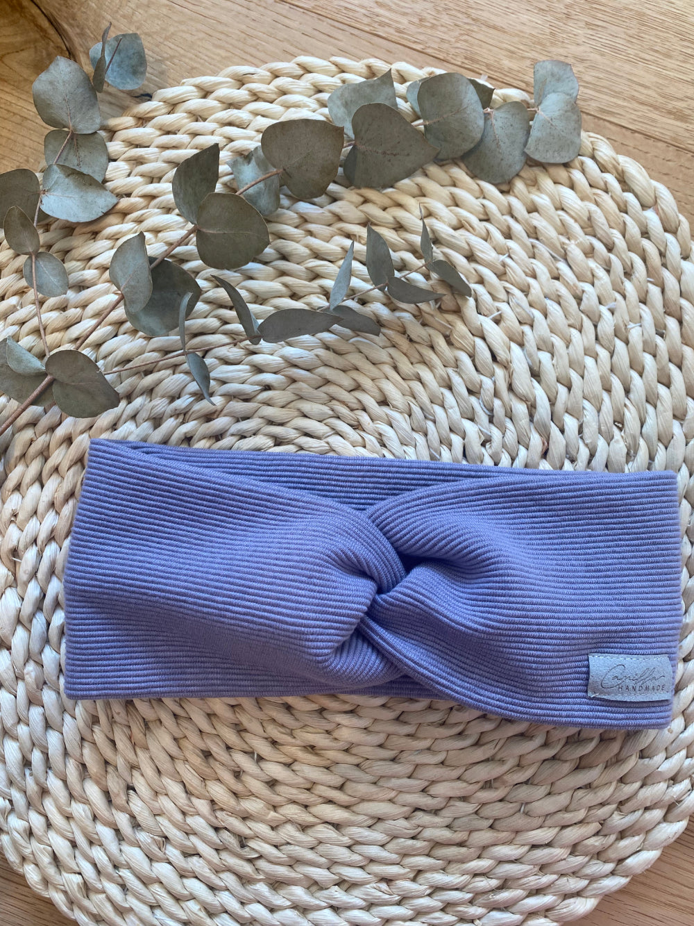 Naglavni trak rebrast – lavanda